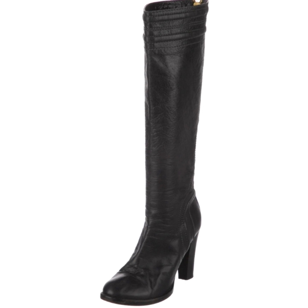 Chloé Leather Knee-High Boots, Size 9